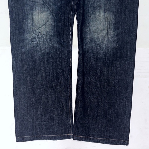 Ed Hardy mens jeans 36 x 34 new w/o tag unworn graphic pants vintage y2k fashion - Picture 2 of 9